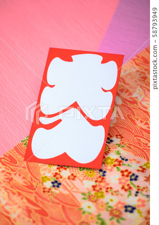 大手提袋，新年賀卡/幸運影像 58793949