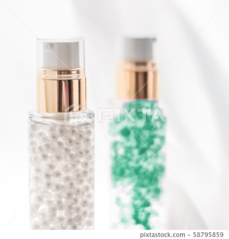 Skincare serum and make-up primer gel bottle, 58795859