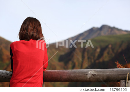 從天文台眺望的秋海山 從天文台眺望的秋海山 58796303