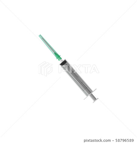 Color vector image. Syringe icon, medicine and healthcare Color vector image. Syringe icon, medicine and healthcare 58796589