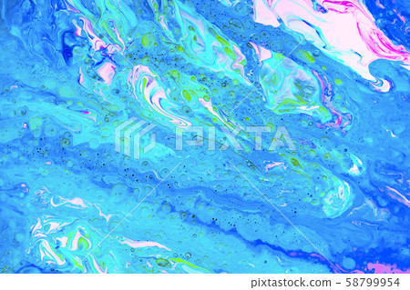 Acrylic paint . Abstract art background,fluid acrylic painting on canvas. 58799954
