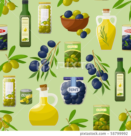 pattern with olive products pattern with olive products 58799992