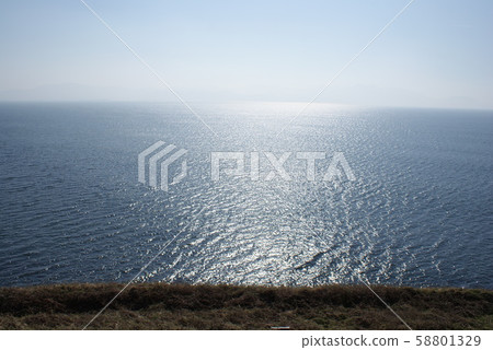 愛爾蘭凱里遊覽的春海 愛爾蘭凱里遊覽的春海 58801329