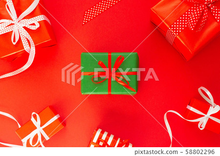 Festive background with gifts Festive background with gifts 58802296