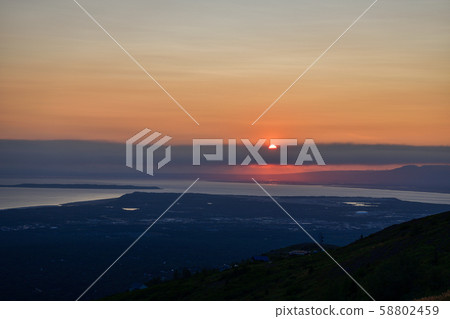 海景和日落美景 海景和日落美景 58802459