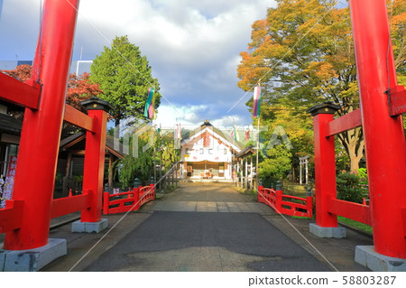[青森縣]朝日的千千里神社 58803287