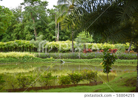 Mallika City R.E. 124 a heritage, retro-city reflecting the real past Siamese lifestyle in Kanchanaburi, Thailand 58804255
