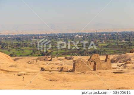 Archaeological site near the temple of Hatshepsut 58805611