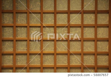 Japanese traditional house architecture lattice door Japanese traditional house architecture lattice door 58807657