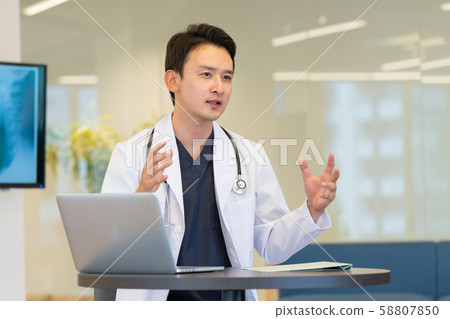 體檢醫生醫院諮詢形象 58807850