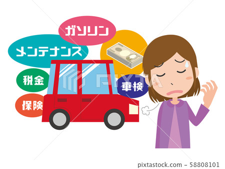 女性汽車維修費用 58808101