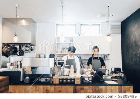 Cafe staff part-time job 58809489