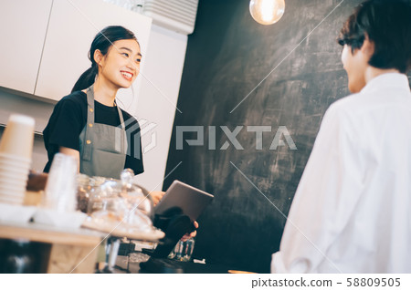 Cafe staff part-time job Cafe staff part-time job 58809505