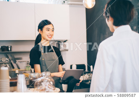 Cafe staff part-time job Cafe staff part-time job 58809587