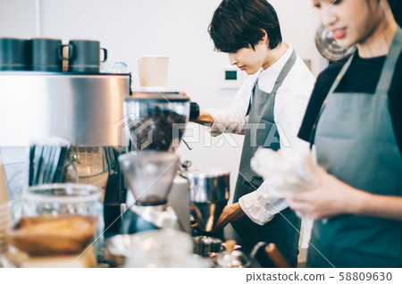 Cafe staff part-time job 58809630
