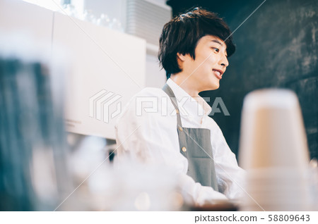 Cafe staff part-time job 58809643