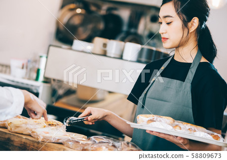Bakery bakery staff part-time job 58809673
