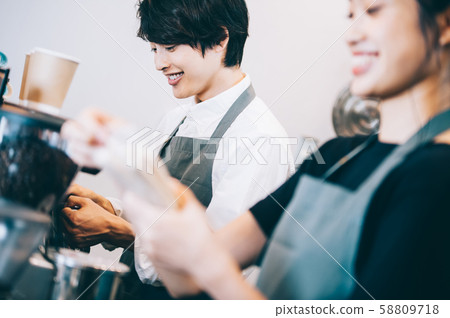 Cafe staff part-time job 58809718