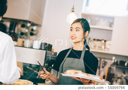 Bakery bakery staff part-time job 58809766