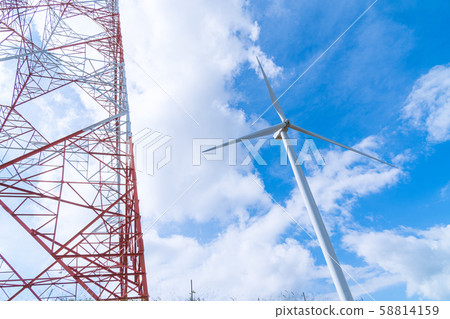 Wind turbine for generating electricity Wind turbine for generating electricity 58814159