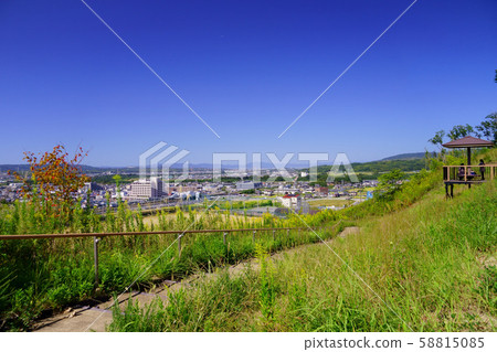 Kizugawa City 6 seen from Castle Park Kizugawa City 6 seen from Castle Park 58815085