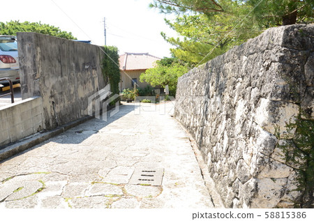 Stone steps _ Kinjocho stone paved road Stone steps _ Kinjocho stone paved road 58815386