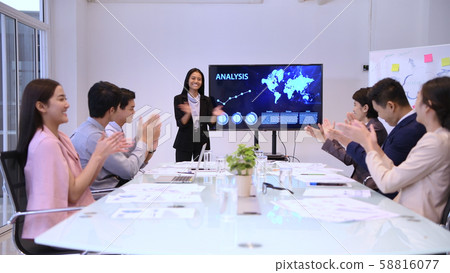 Business concepts. Young business women are 58816077