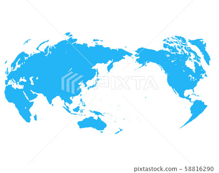 世界地圖地圖商業背景商業形象全球日本地圖 58816290