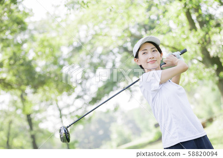女子高爾夫 58820094