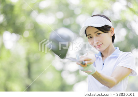 Woman golf Woman golf 58820101