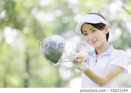 女子高爾夫 58821204