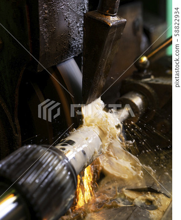 Machinery tool at production view Machinery tool at production view 58822934