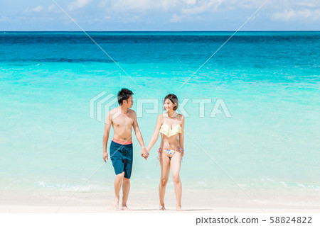 海情侶南國海外旅行 照片素材 圖片 5842 圖庫