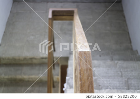 Staircase inside the house with cement floor 58825200