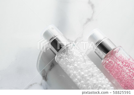 Skin care serum and gel bottle, moisturizing 58825591