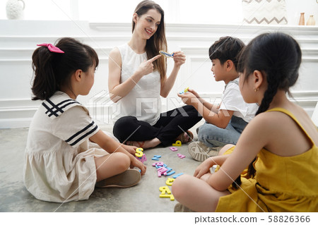 Kids education English conversation 58826366