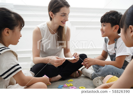 Kids education English conversation 58826390