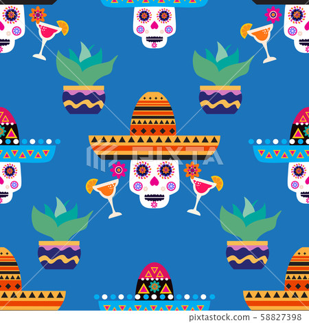 Skull pattern4 Skull pattern4 58827398