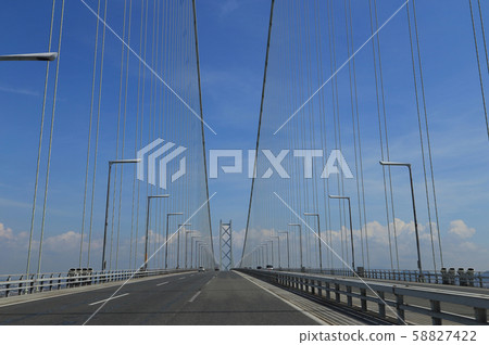 明石海峽大橋神戶淡路鳴門高速公路上線 明石海峽大橋神戶淡路鳴門高速公路上線 58827422
