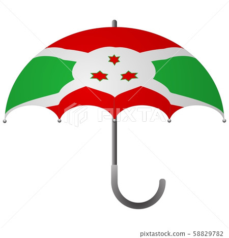 Burundi flag umbrella Burundi flag umbrella 58829782