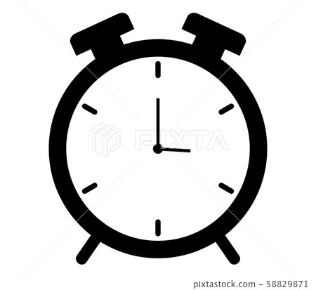 alarm clock icon 58829871