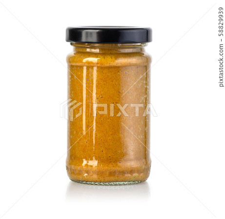 glass jar isolated on white glass jar isolated on white 58829939
