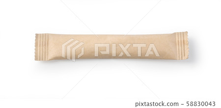 paper sachets isolated 58830043