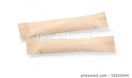 paper sachets isolated 58830044