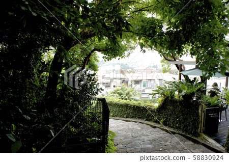 沖繩首里金城町石頭鋪成的路 58830924