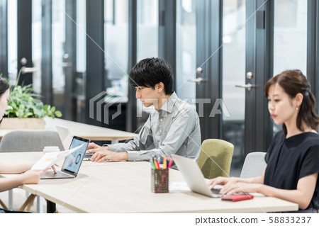 辦公形象創意辦公空間 58833237