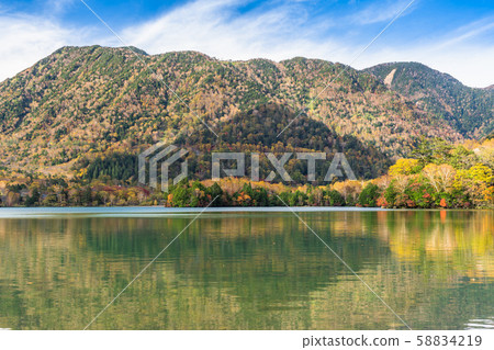 Yun木縣日光市Yunoko的秋葉 58834219