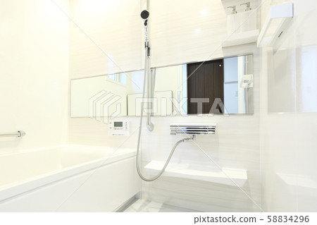 A beautiful unit bath of model house A beautiful unit bath of model house 58834296