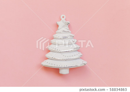 Simply minimal composition winter objects ornament Simply minimal composition winter objects ornament 58834863