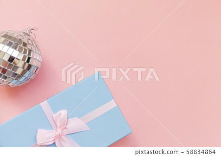 Simply minimal composition winter objects ornament 58834864